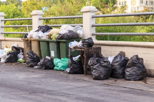 Official Hanwell council building overseeing waste management
