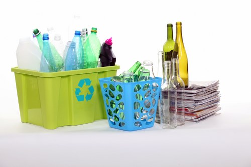 Professional team handling hazardous materials