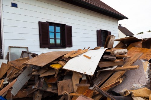 Recycling construction materials in Hanwell