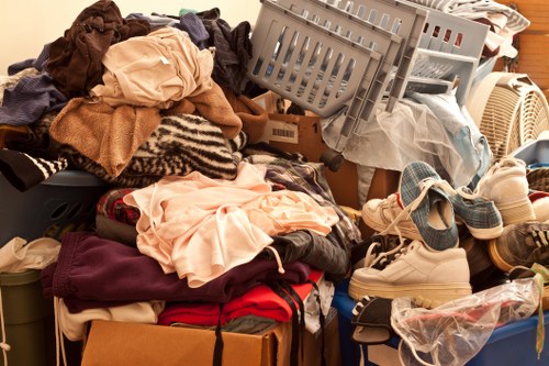 Happy homeowner after successful loft clearance